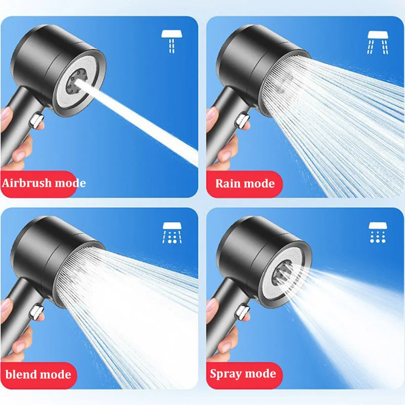 Modes High Quality Pressurized Shower Head Filter Water