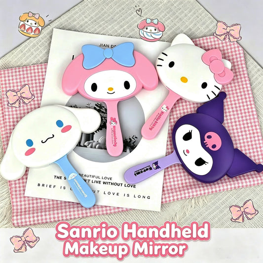 Kawaii Hello Kitty 2-In-1 Makeup Mirror & Comb