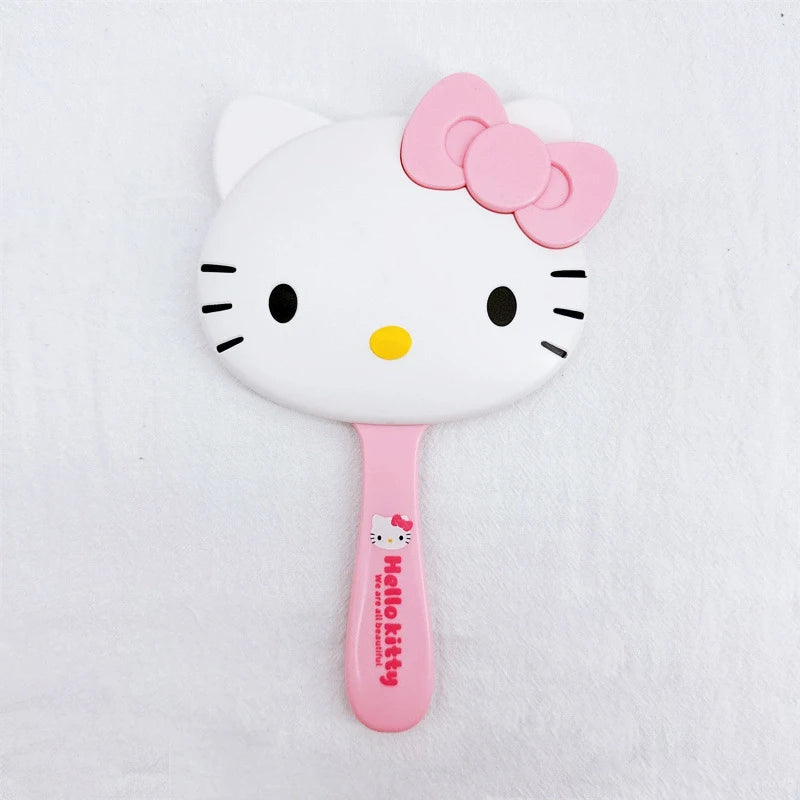 Kawaii Hello Kitty 2-In-1 Makeup Mirror & Comb