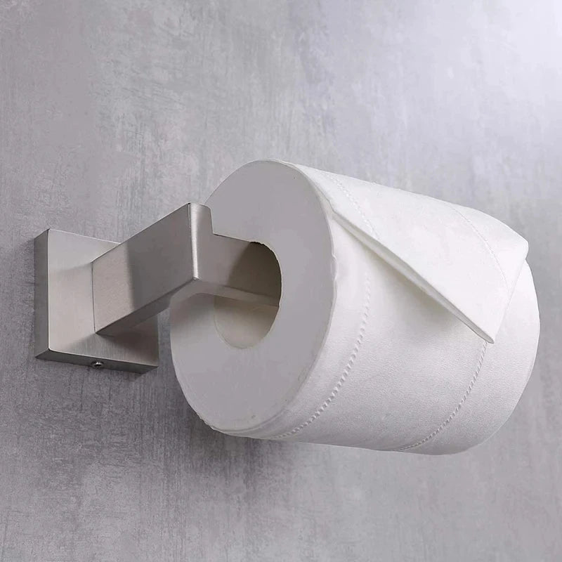 304 Stainless Steel Bathroom Matte Black Toilet Paper