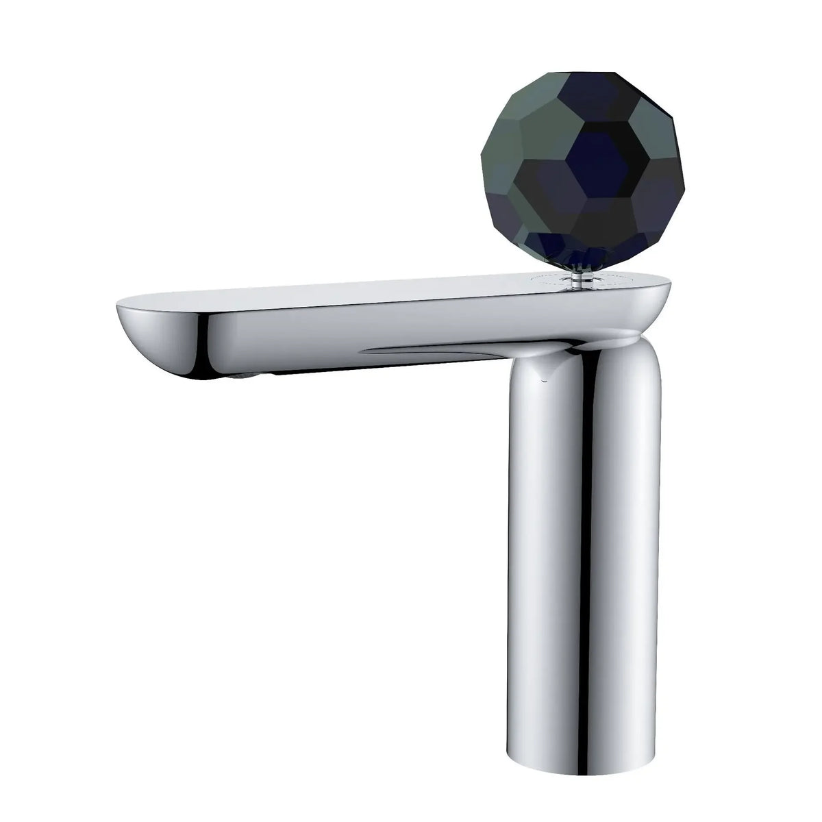 Gray Basin Faucet Brass Sink Mixer Tap &