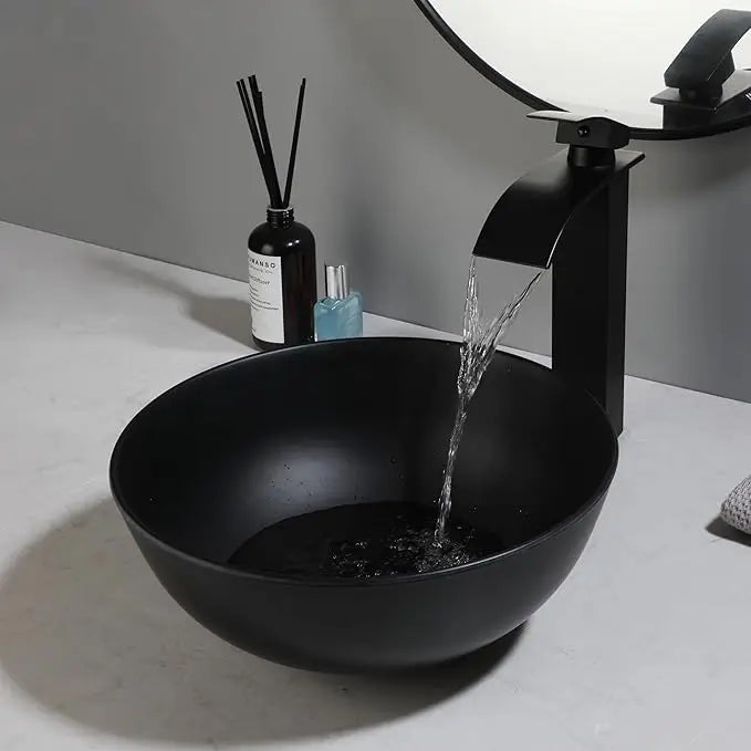 Kemaidi Bathroom Sink Faucet Combo Vessel Sink Countertop