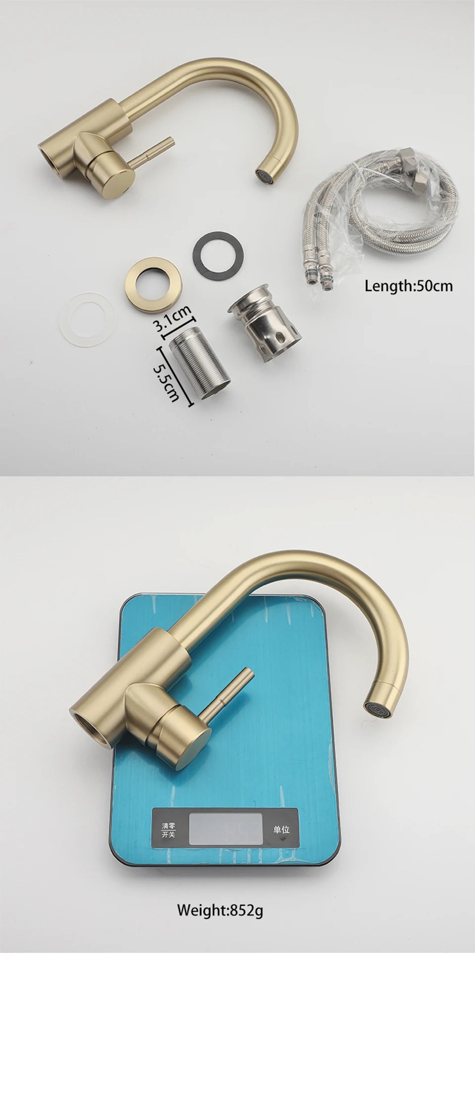 Ula G1/2 Basin Faucet Waterfall Bathroom Sink Faucet