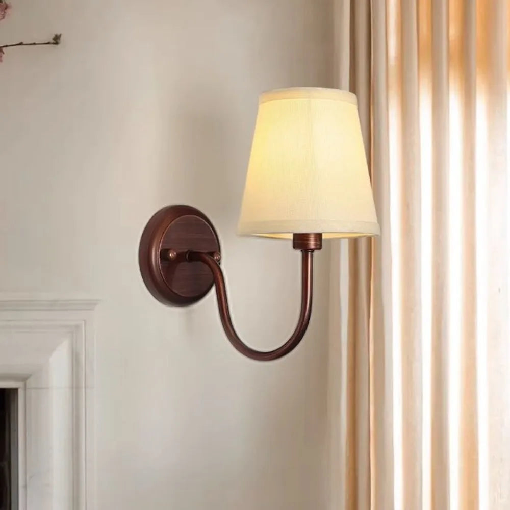 Rustic Vintage Wall Sconce French Minimalist Nordic Style