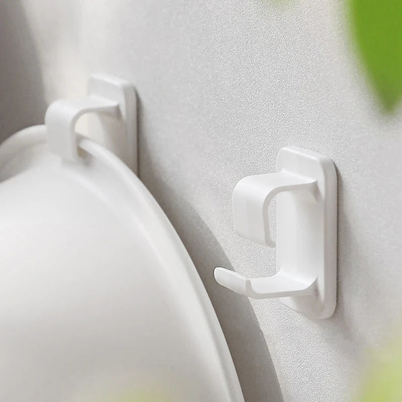 2pcs Wall-Hung Washbasin Hook Bathroom Rack Basin Storage