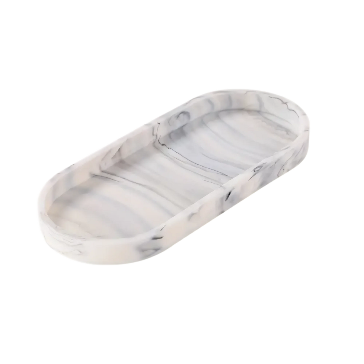 1pc Bathroom Vanity Silicone Tray Rectangular Dish Soap