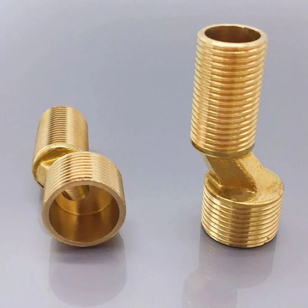 Copper Angled Curved Foot Lengthened Thickened Eccentric Screw