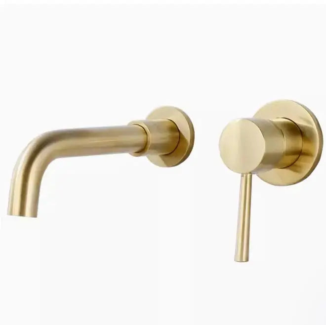 304 Stainless Steel Brushed Nickel Tap Wall Mount