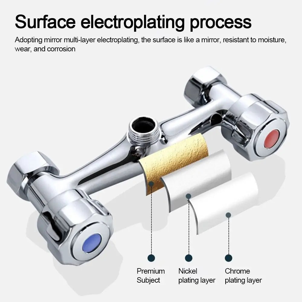 Durable Metal Out Water Inlet Valve Double Control
