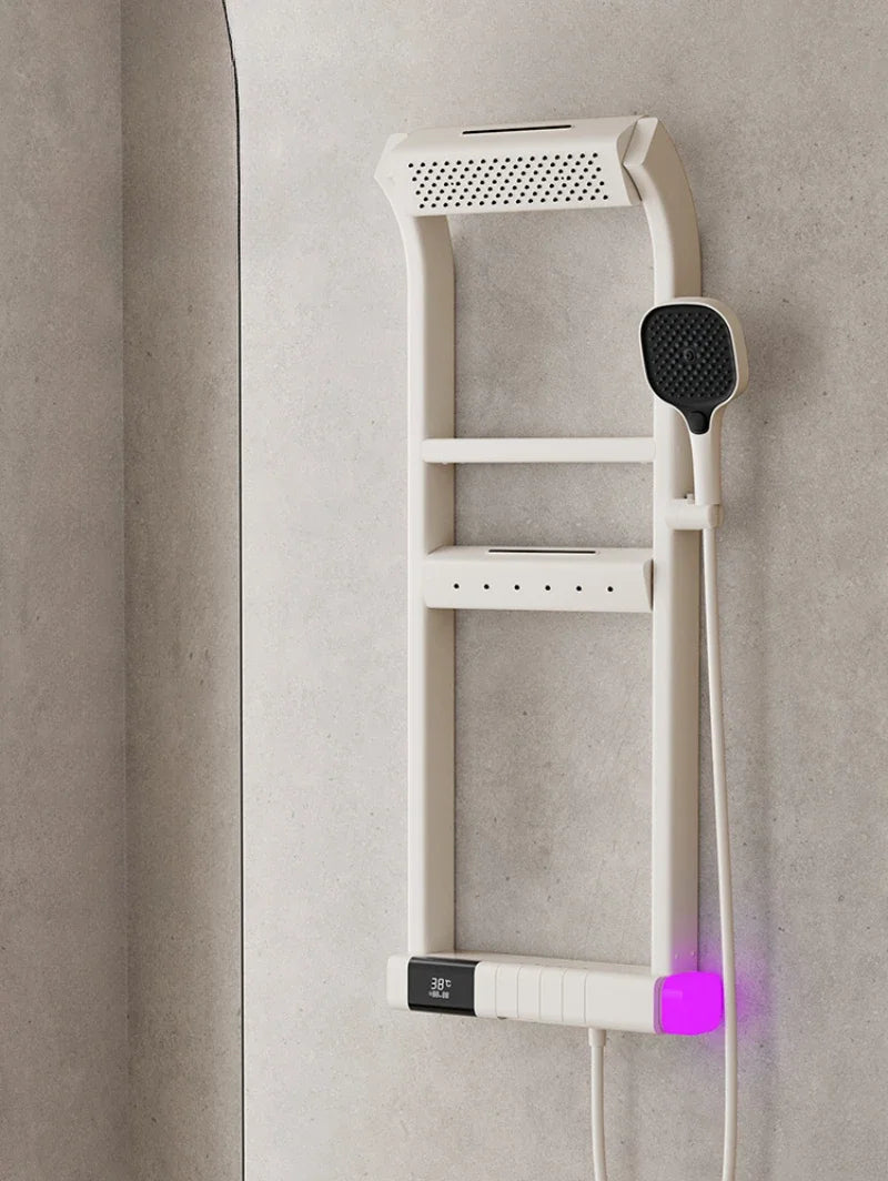 Multi-Function Thermostatic Shower System Digital Display High