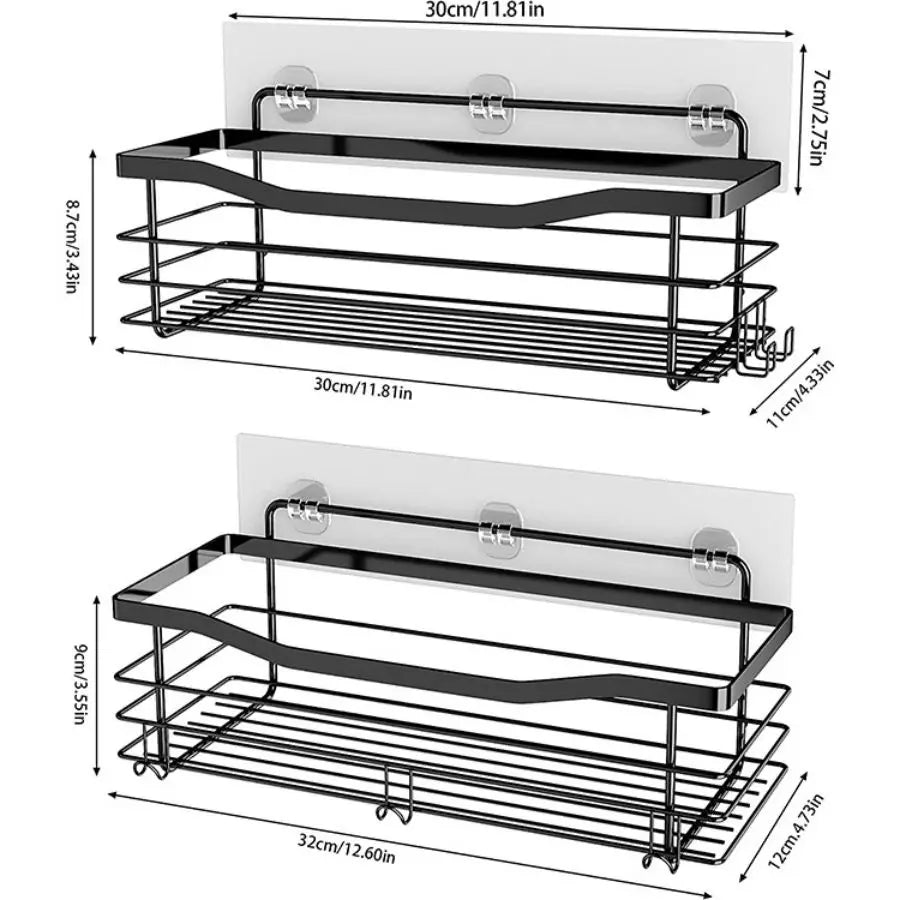 Bathroom Shower Organizer Shower Shelf Adhesive Stainless Steel