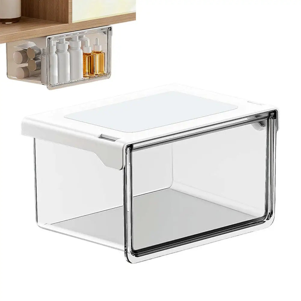 Transparent Bathroom Cotton Stick Makeup Cotton Bathroom Pull-Out