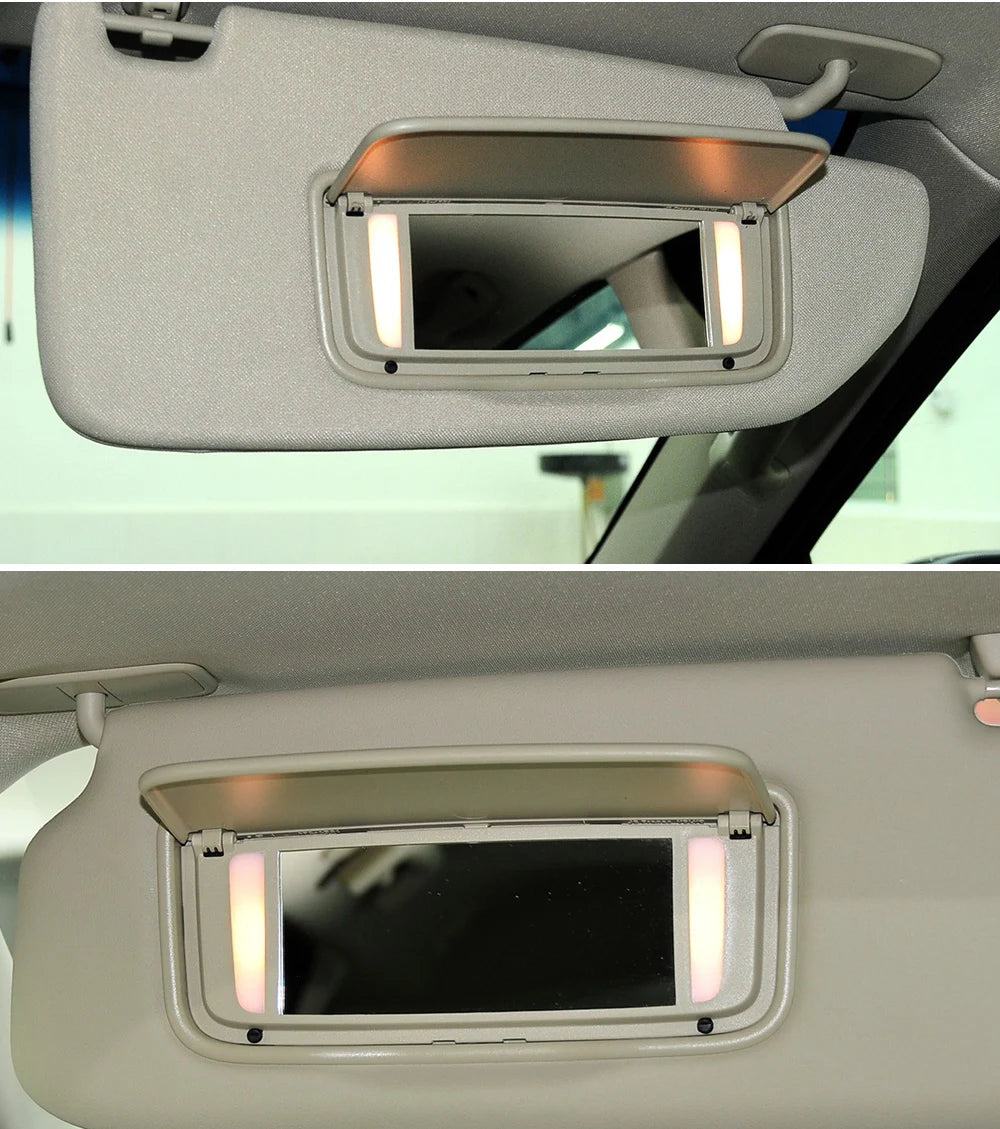 Interior Old Model Car Sun Shade Mirror Internal