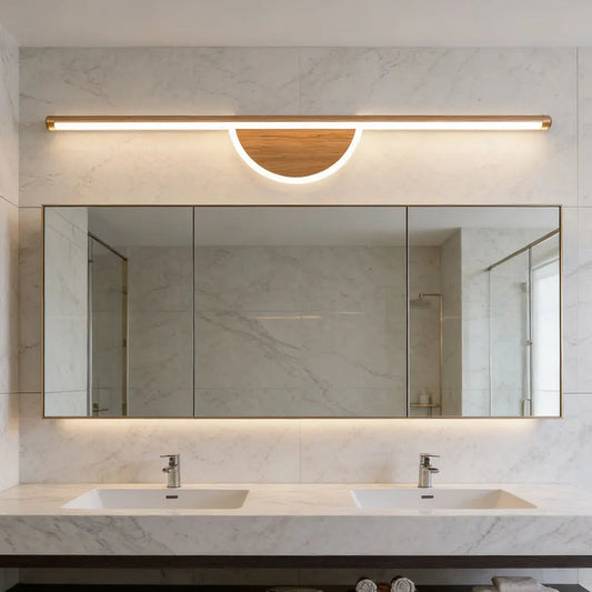 Modern Led Wall Lamp Bathroom Mirror Line Sconce