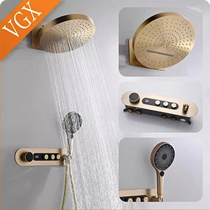 Vgx Concealed Thermostatic Shower System Temperature Digital