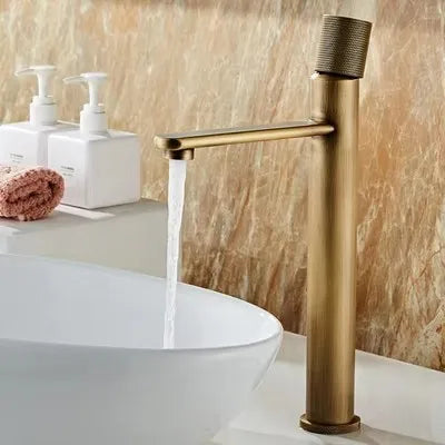 Basin Faucets Antique Bronze Bathroom Faucet & Cold