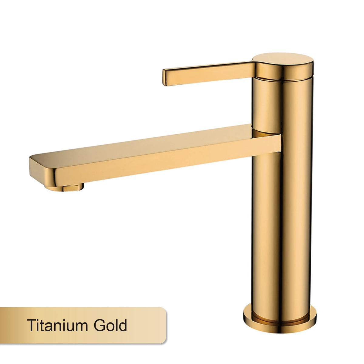 Aitana Modern Brass Black Bathroom Faucet Simple Design
