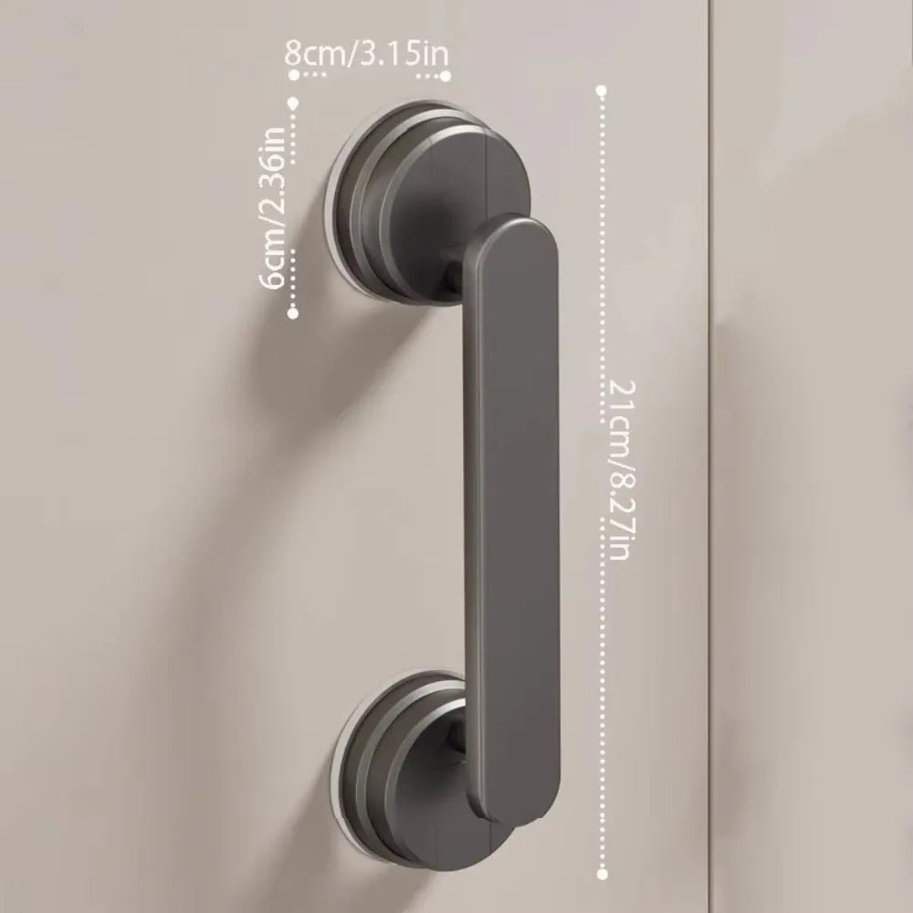 Waterproof Suction Cup Door Handle Reusable Anti-Slip Shower
