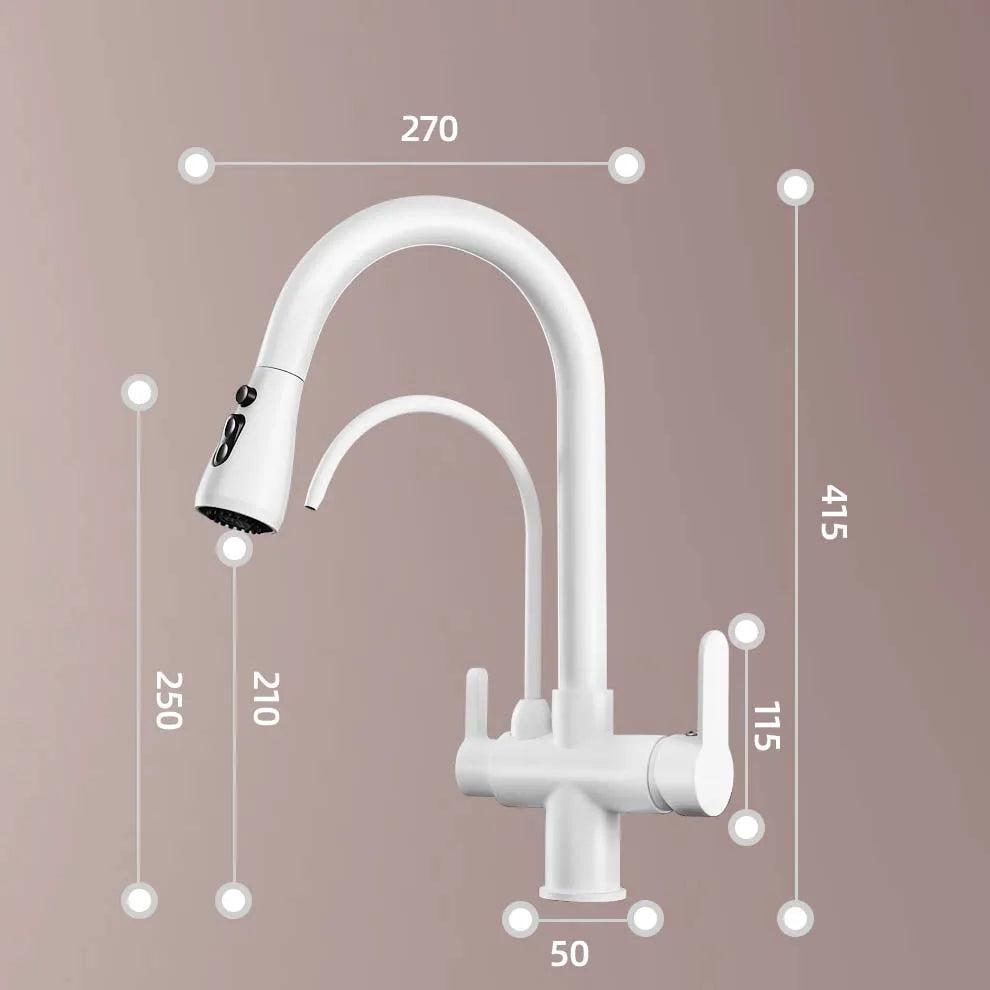 Vgx Luxury Bathroom Faucets High Basin Mixer Tall