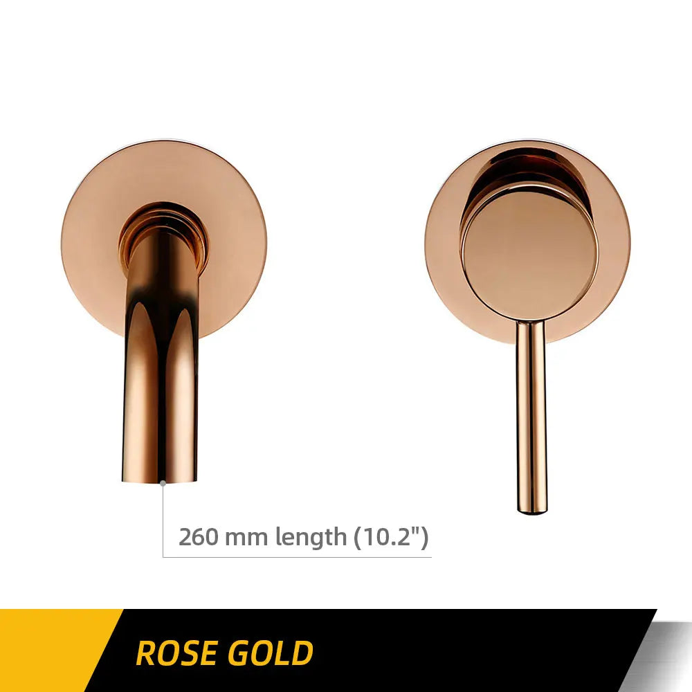 Bagnolux Ronda Stainless Steel Solid Brass Trim Taps