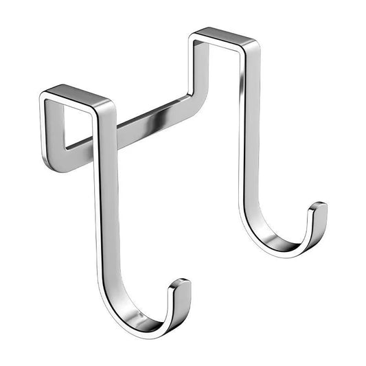 Stainless Steel Hook Double S-Shape Hook Punching Bathroom