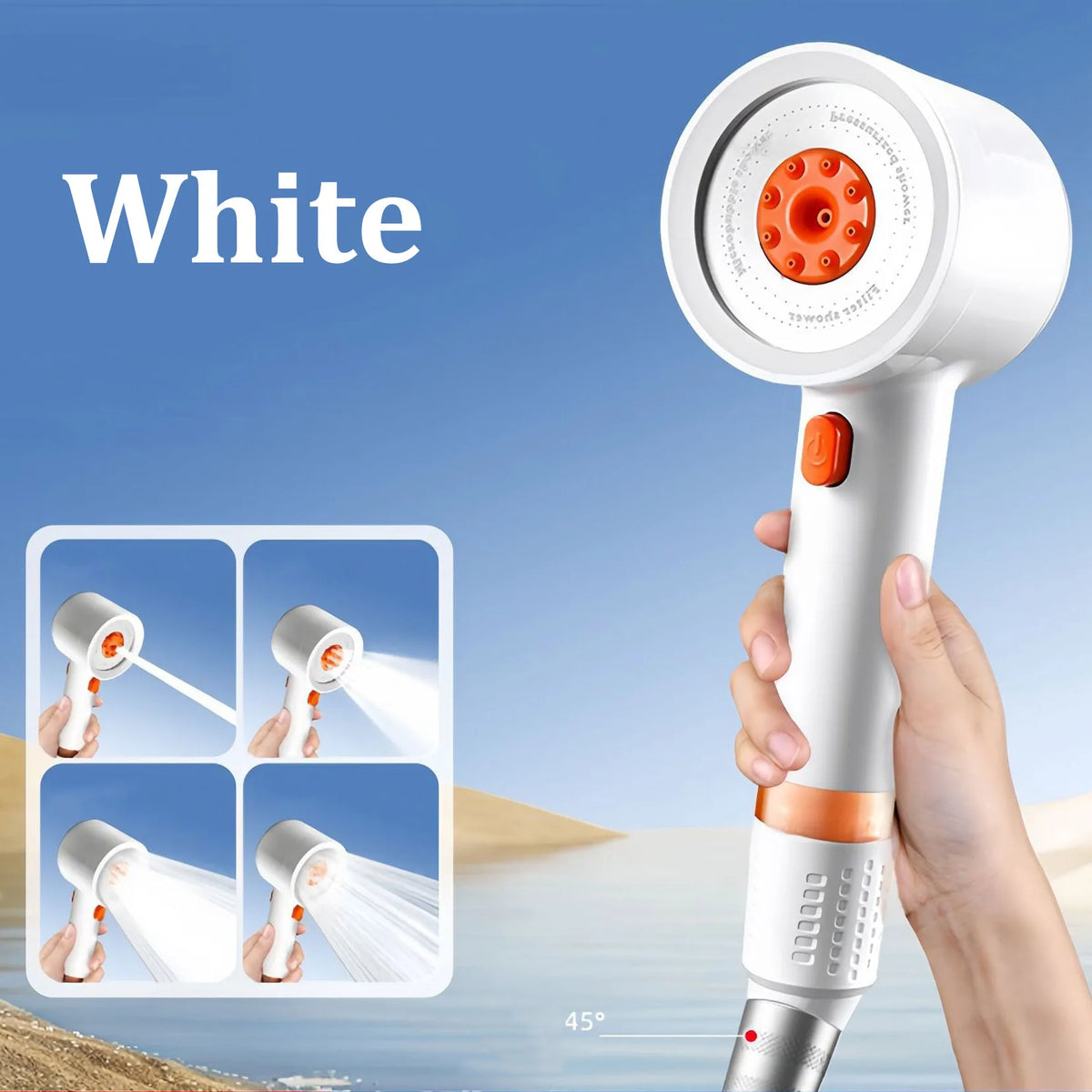 Modes High Quality Pressurized Shower Head Filter Water