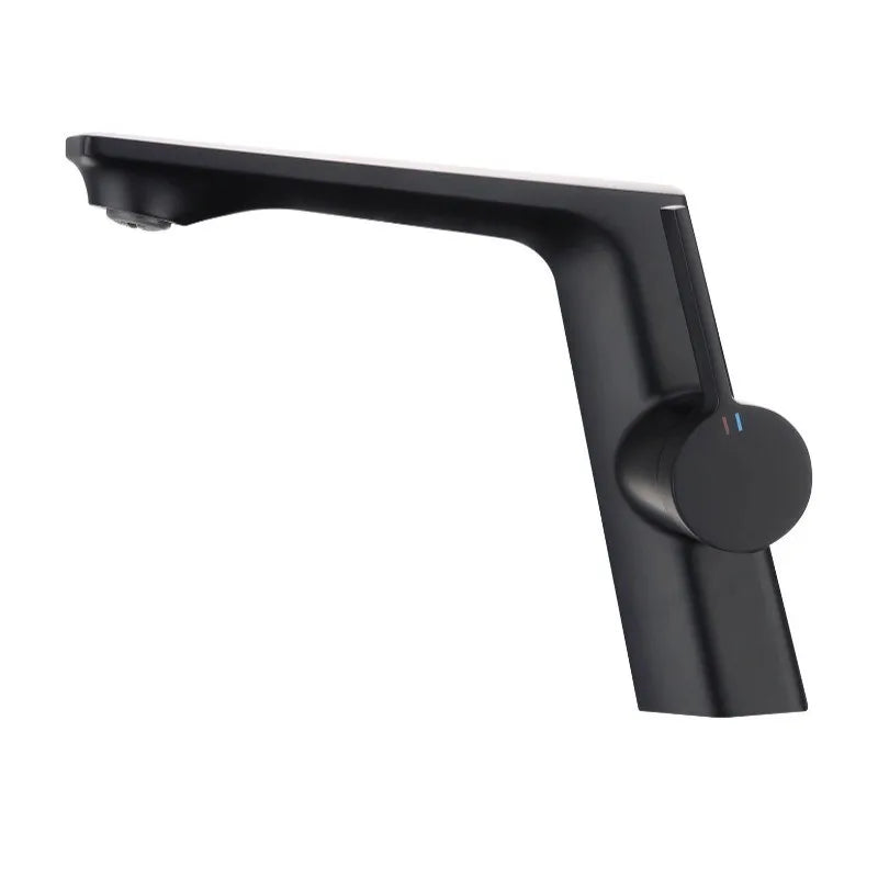 Modern Bathroom Sink Faucet Brass White Or Brushed