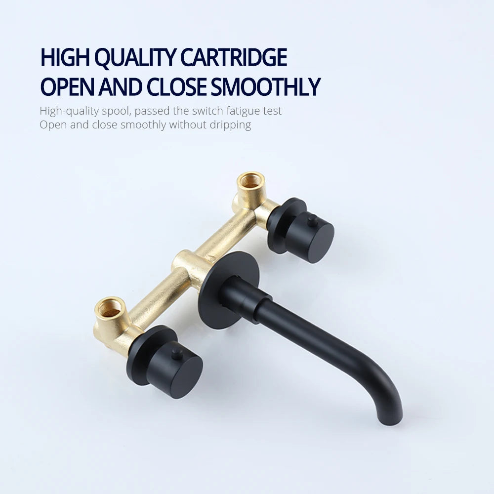 Brushed Rose Gold Basin Faucet 100 Solid Brass