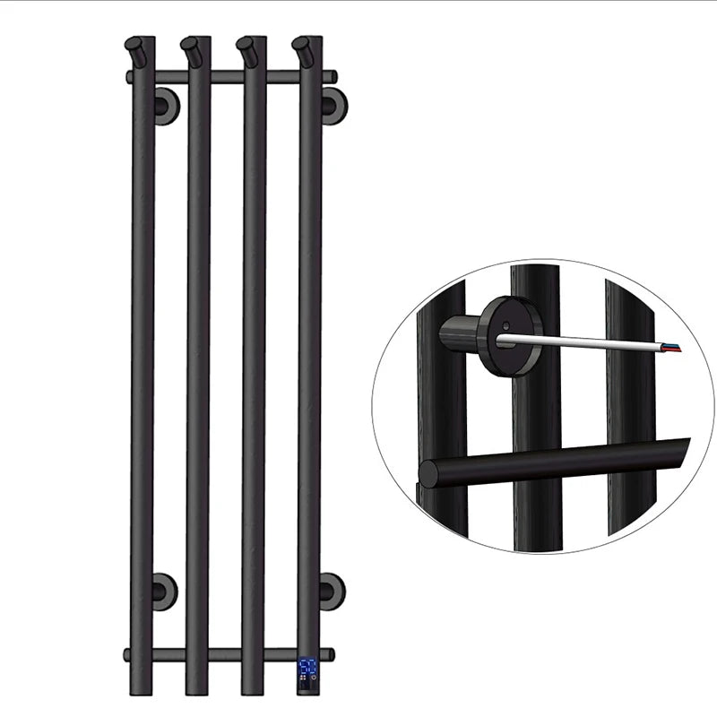Oxg Electric Heated Towel Rack 3/4bars Towel Radiator