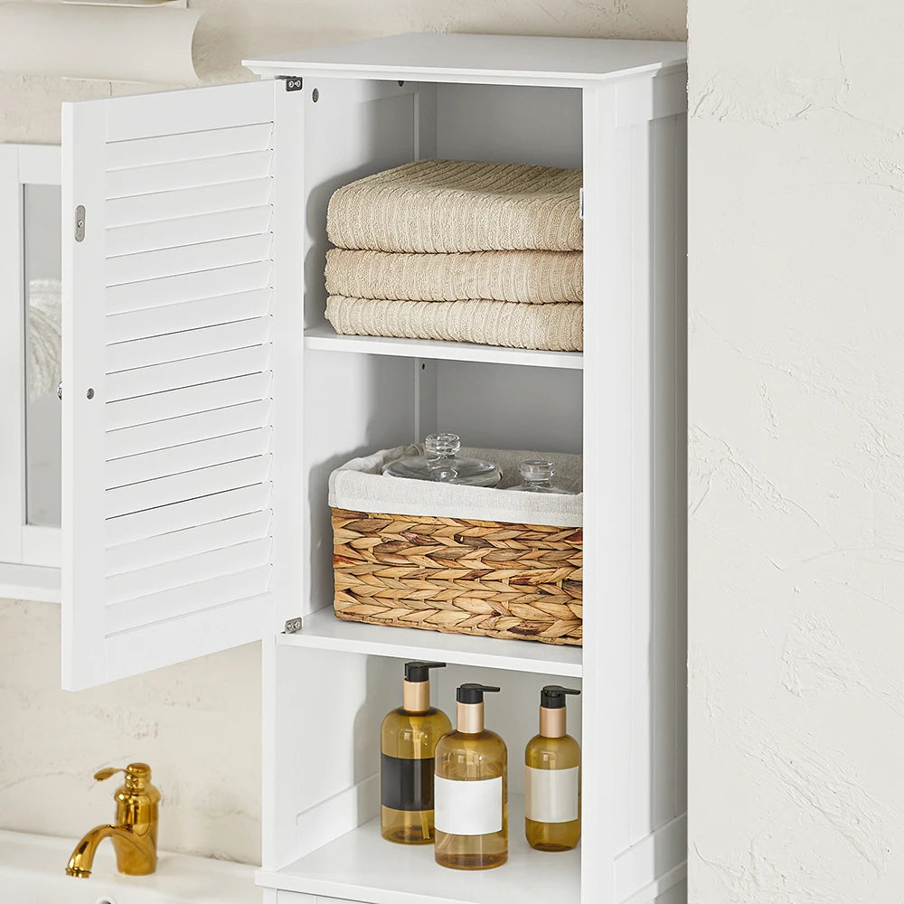 Sobuy Bzr124 High Wardrobe Fold-Out Laundry Bag Bathroom