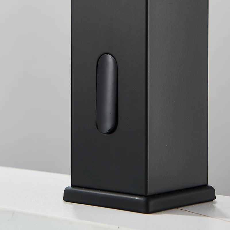 Smart Sensor Bathroom Basin Faucet Intelligent Black Automatic