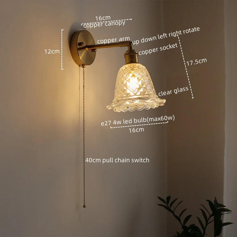 Iwhd Retro Style Led Wall Light Decor Corridor