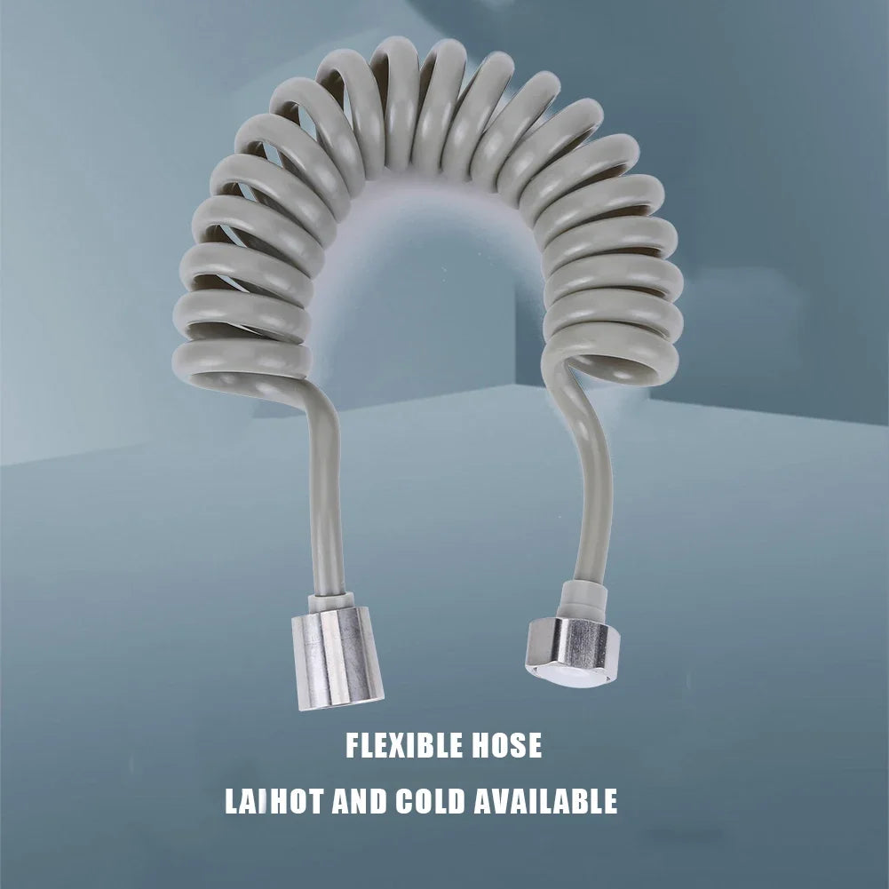 2/3/5m Flexible Shower Hose Universal Spring Extension Hand