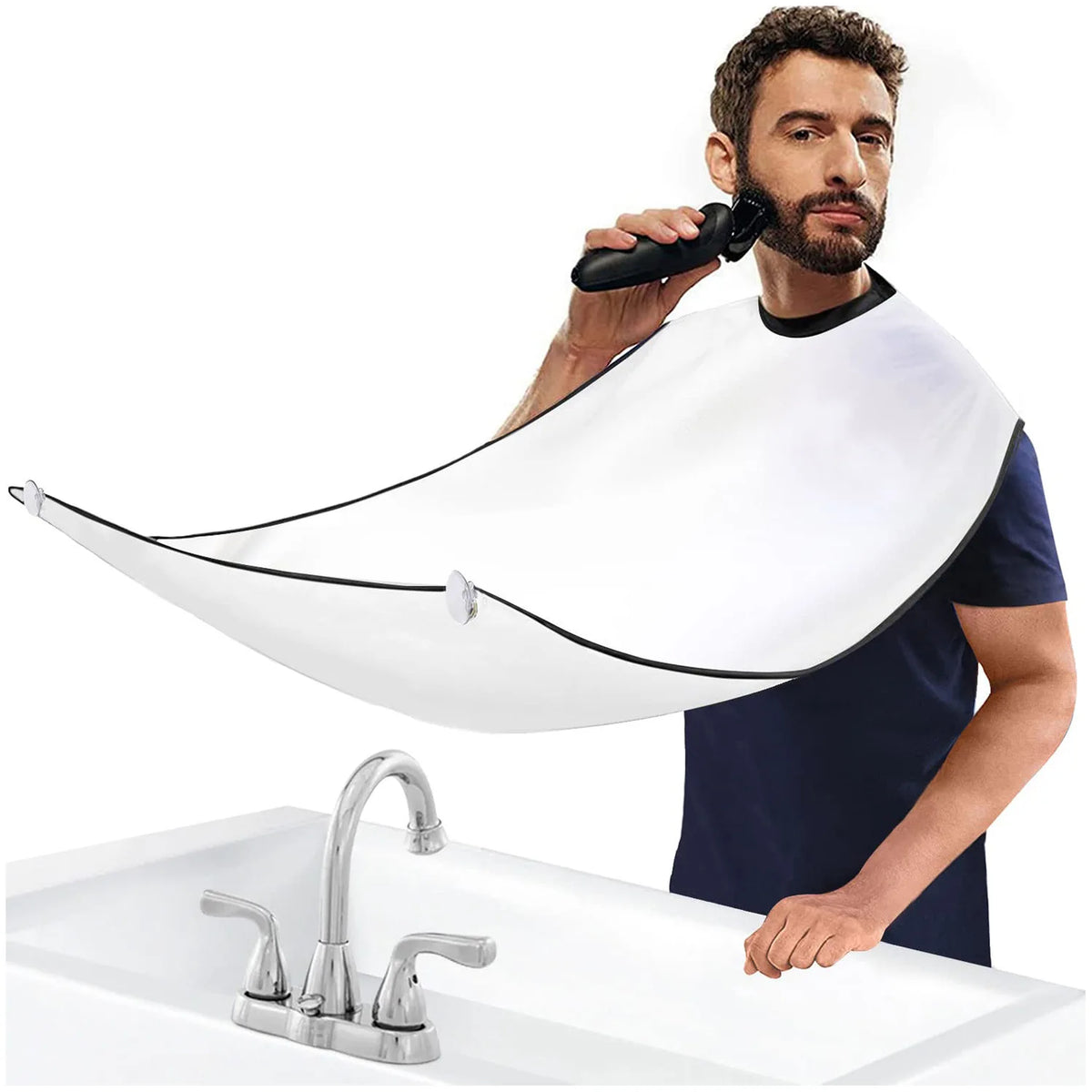 1pc Men Beard Shaving Apron Trimming Bib Creative