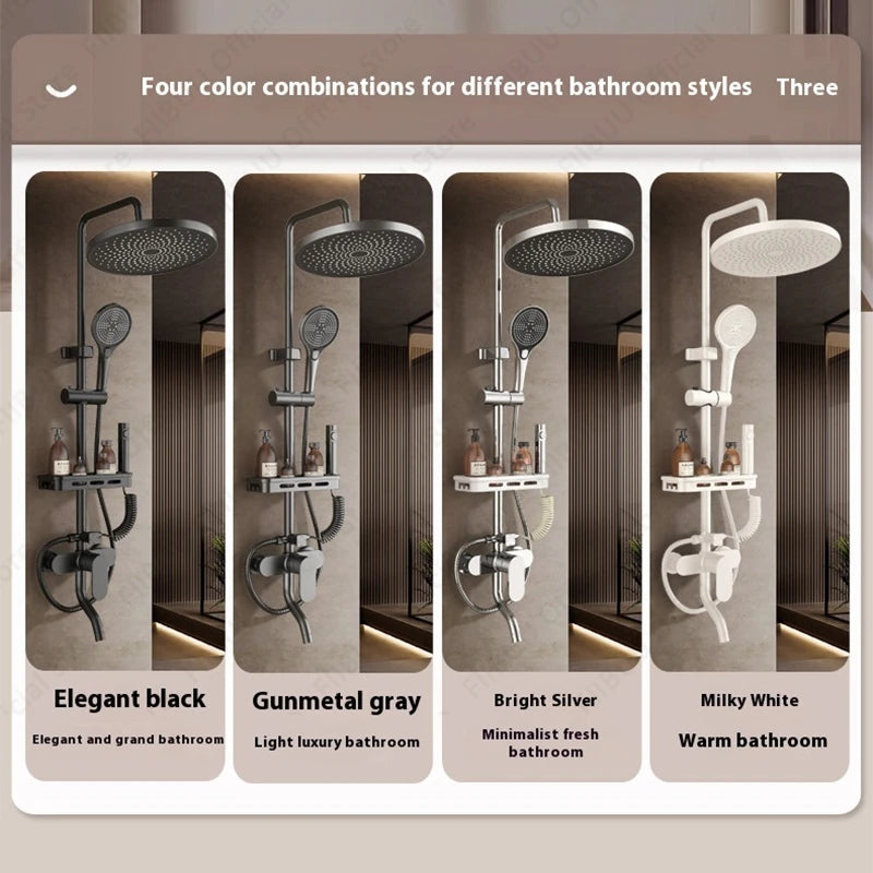 Pressure Water Massage Shower Water Saving Shower System