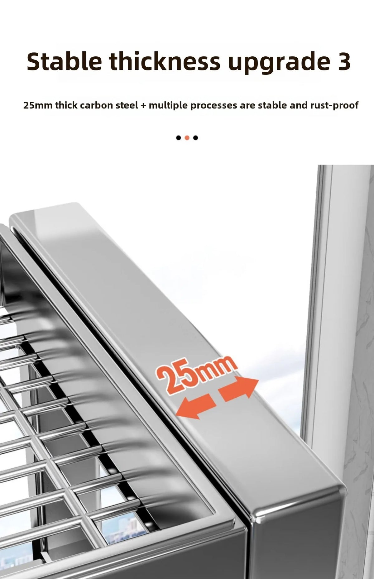304 Stainless Steel Sink Storage Rack Layers Shelf