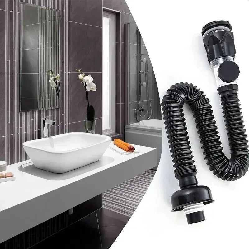 1pc Washbasin Drain Pipe Insect Proof Odor Proof