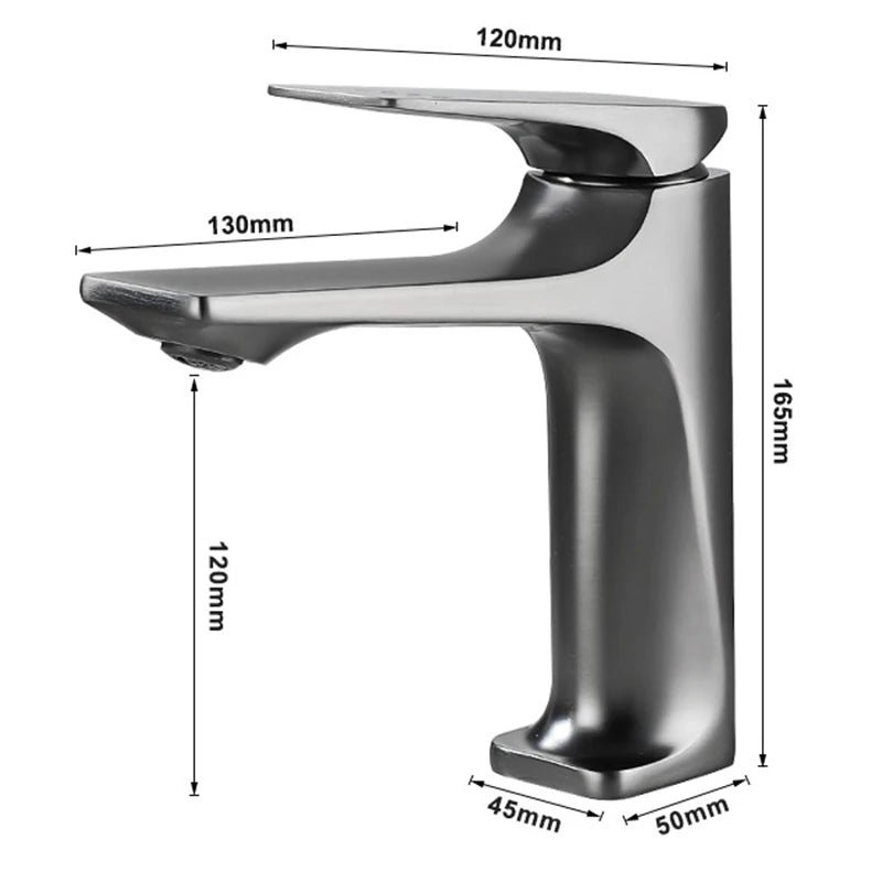 Wanmivezlo Modern Bathroom Sink Faucet Handle Deck Mounted