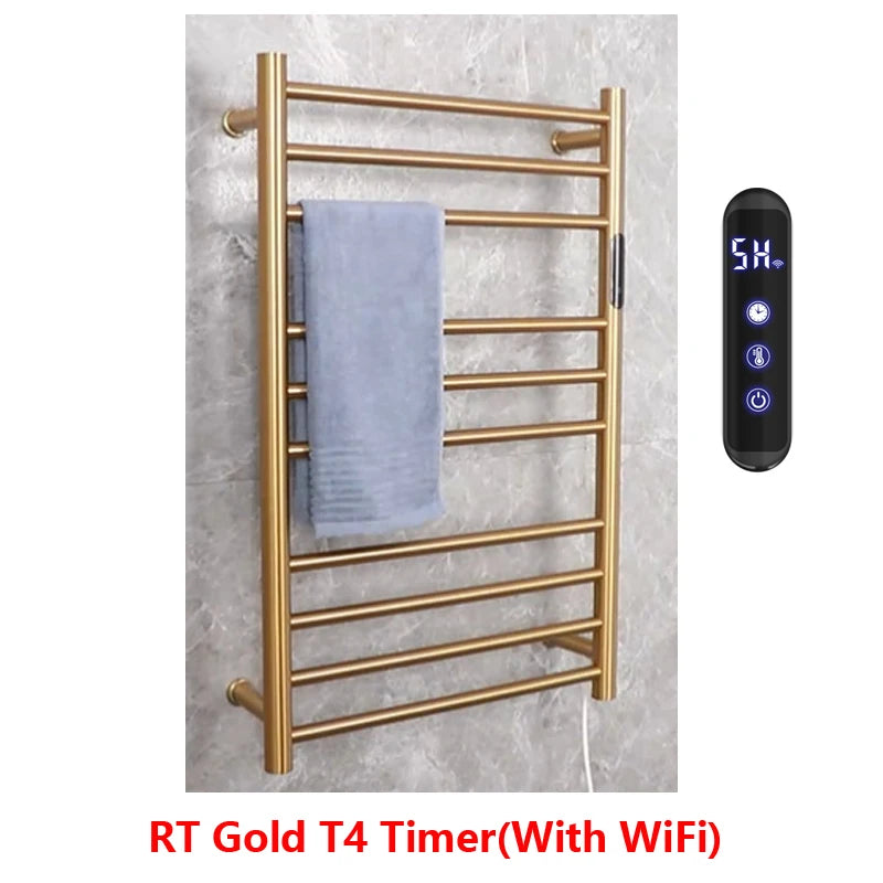 Electric Towel Rack 304 Stainless Steel Temperature&Time Control