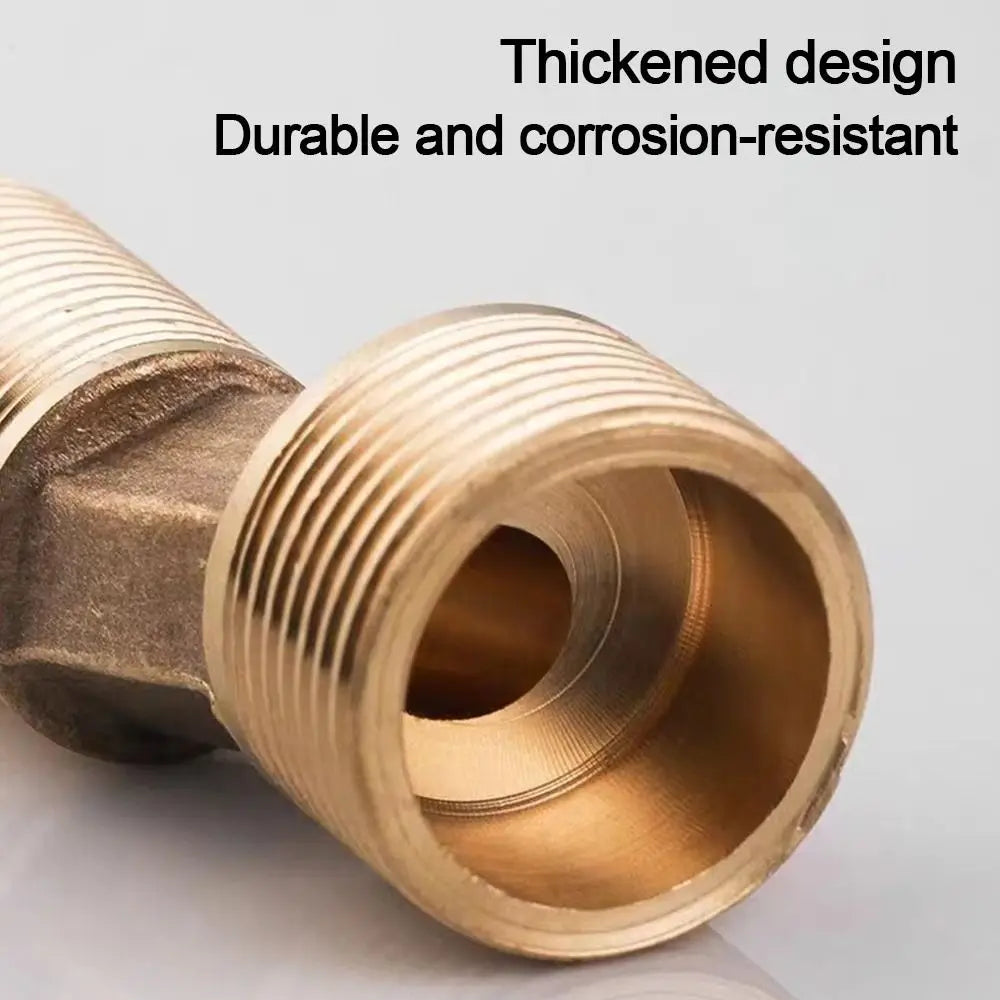 Copper Angled Curved Foot Lengthened Thickened Eccentric Screw