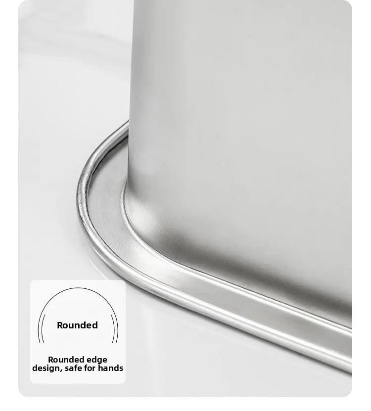 Stainless Steel 304 Deepened Square Basin Rectangular Box