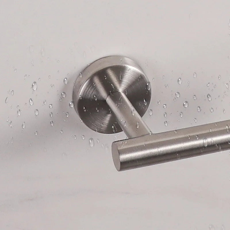No Punching Wall Mounted Toilet Paper Holder Rustproof