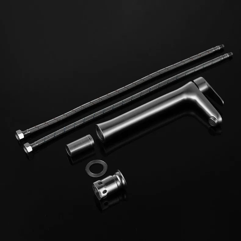 Elyn 304 Stainless Steel Bathroom Faucets Deck Mounted