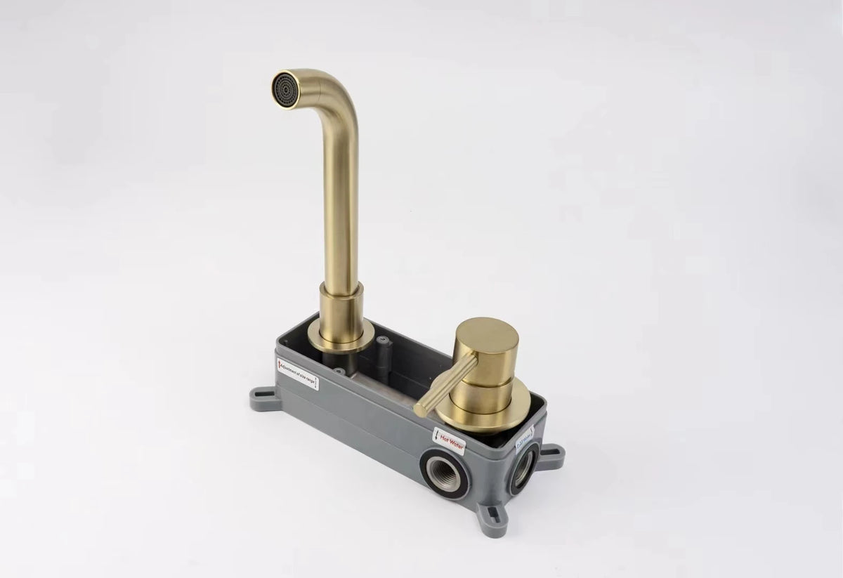 304 Stainless Steel Brushed Nickel Tap Wall Mount
