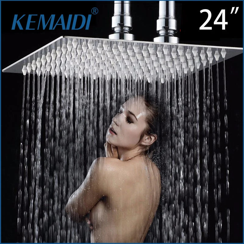 Kemaidi 24 Inch Large Rainfall Shower Head High