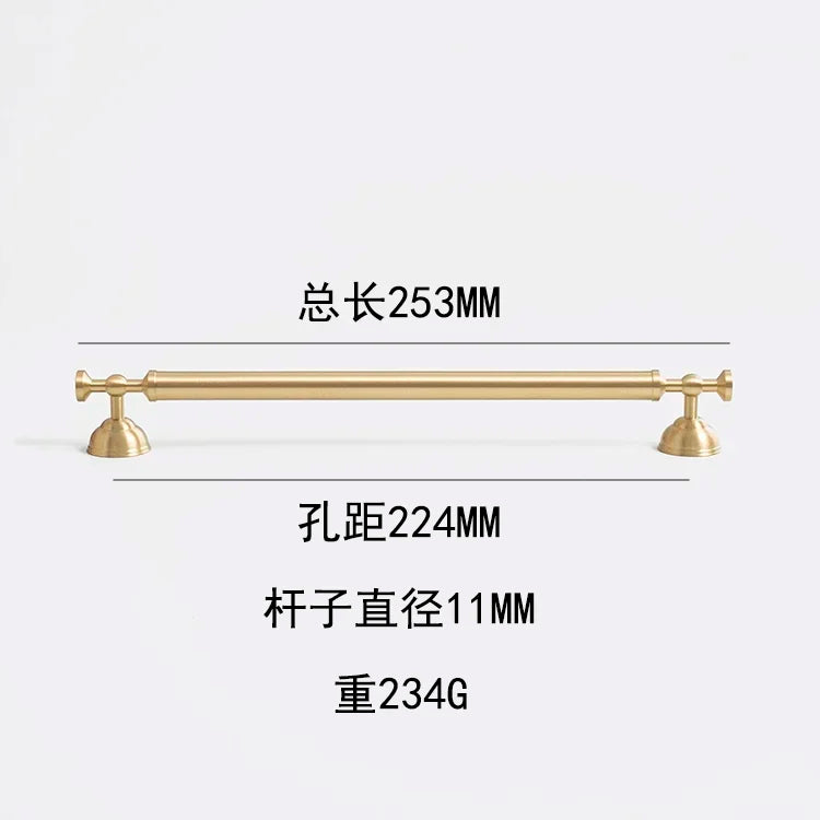 High End French Cabinet Handle Light Luxury Bathroom