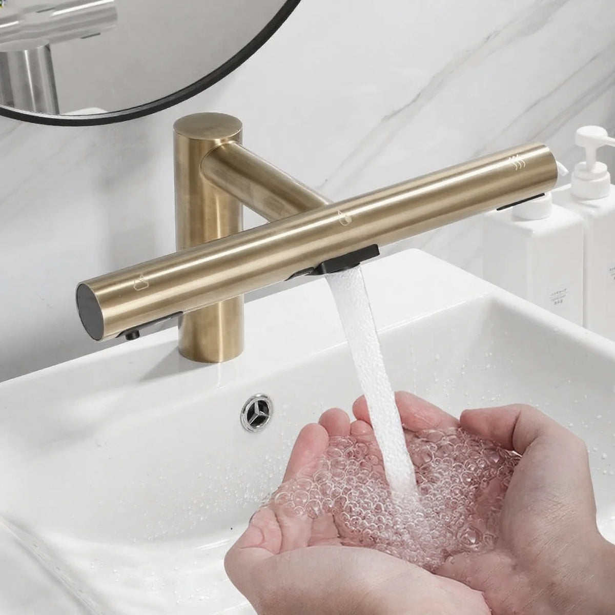Kemaidi Bathroom Faucets In Design Automatic Soap Dispenser