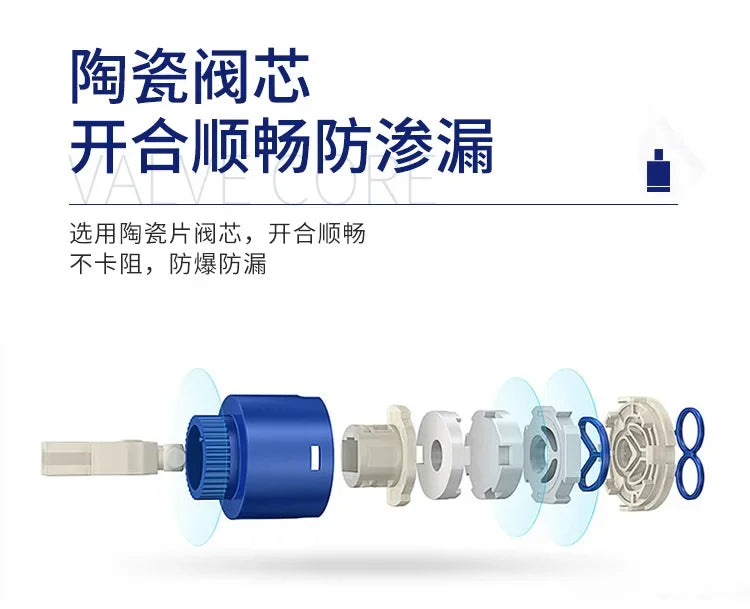 Simple Bathroom Sink Faucet Washbasin Multi-Purpose Cold Water