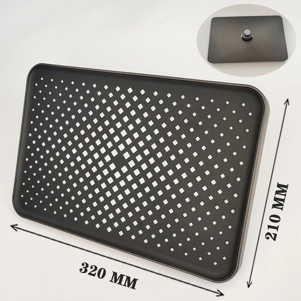 320mm Big Panel Supercharge Waterfall Shower Head Modes