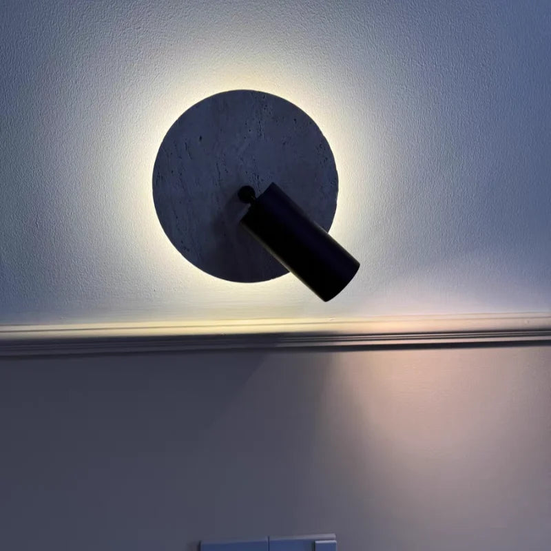 Iwhd Wood Led Wall Lamp Sconce Pull Chain